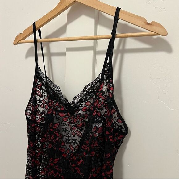 Valentines Day Y2K 00’s Vintage Feel Lace Chemise - Sz Large - Picture 5 of 9